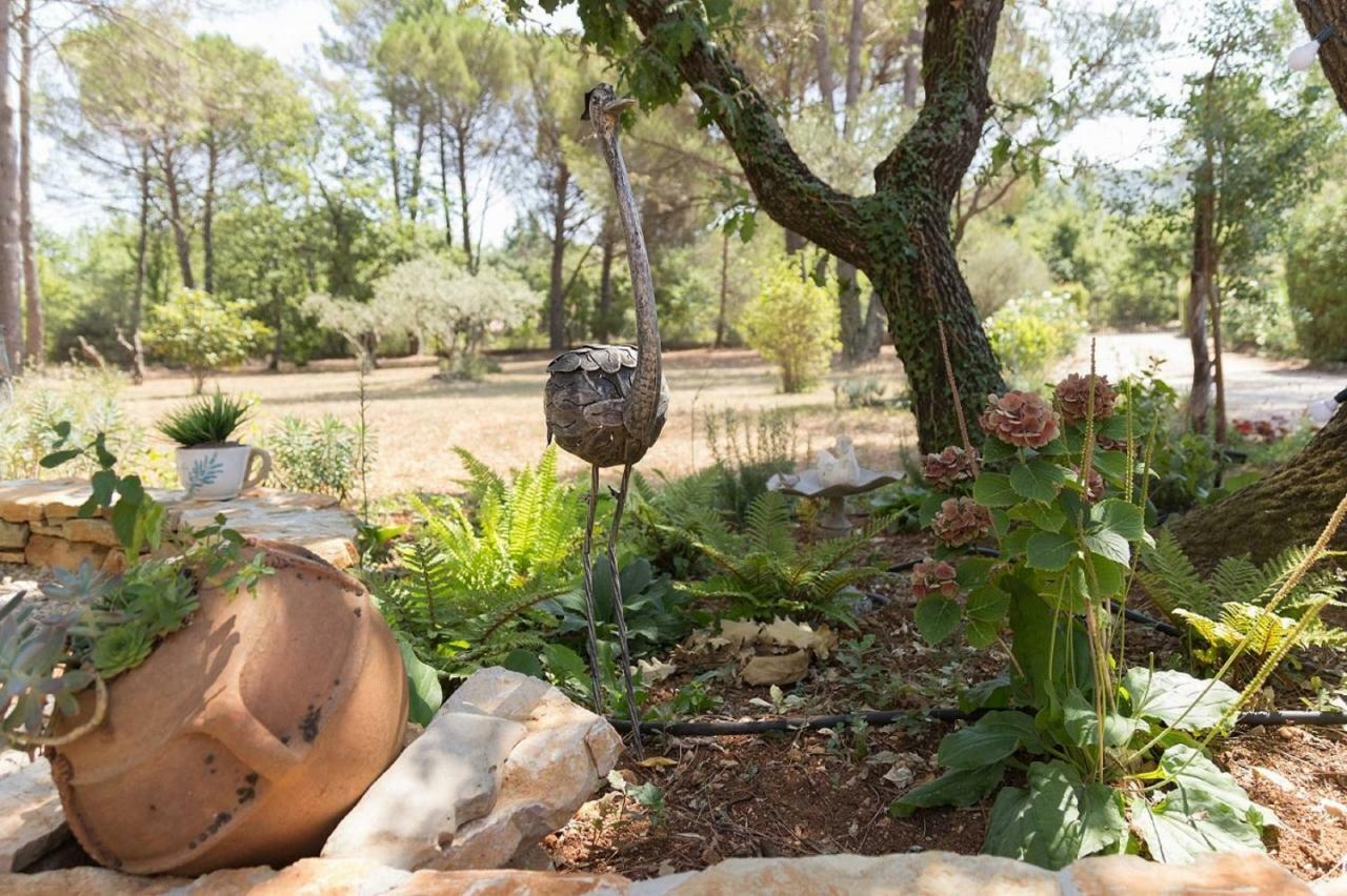 La Maison De La Cigale Forcalqueiret Esterno foto